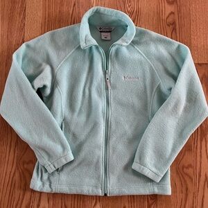 Columbia Light Blue Fleece Jacket